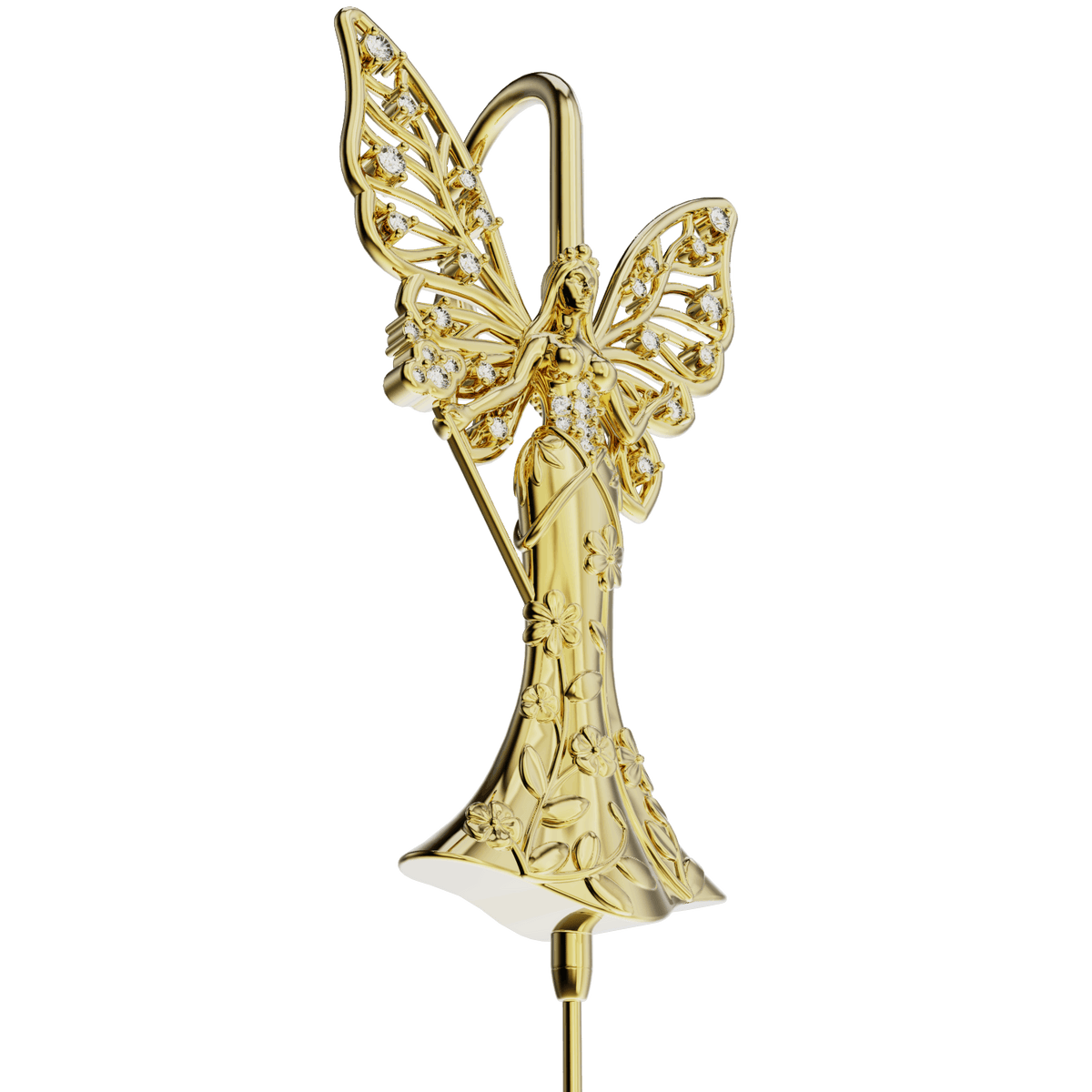 Forrest Fairy ear cuff, detail of the design