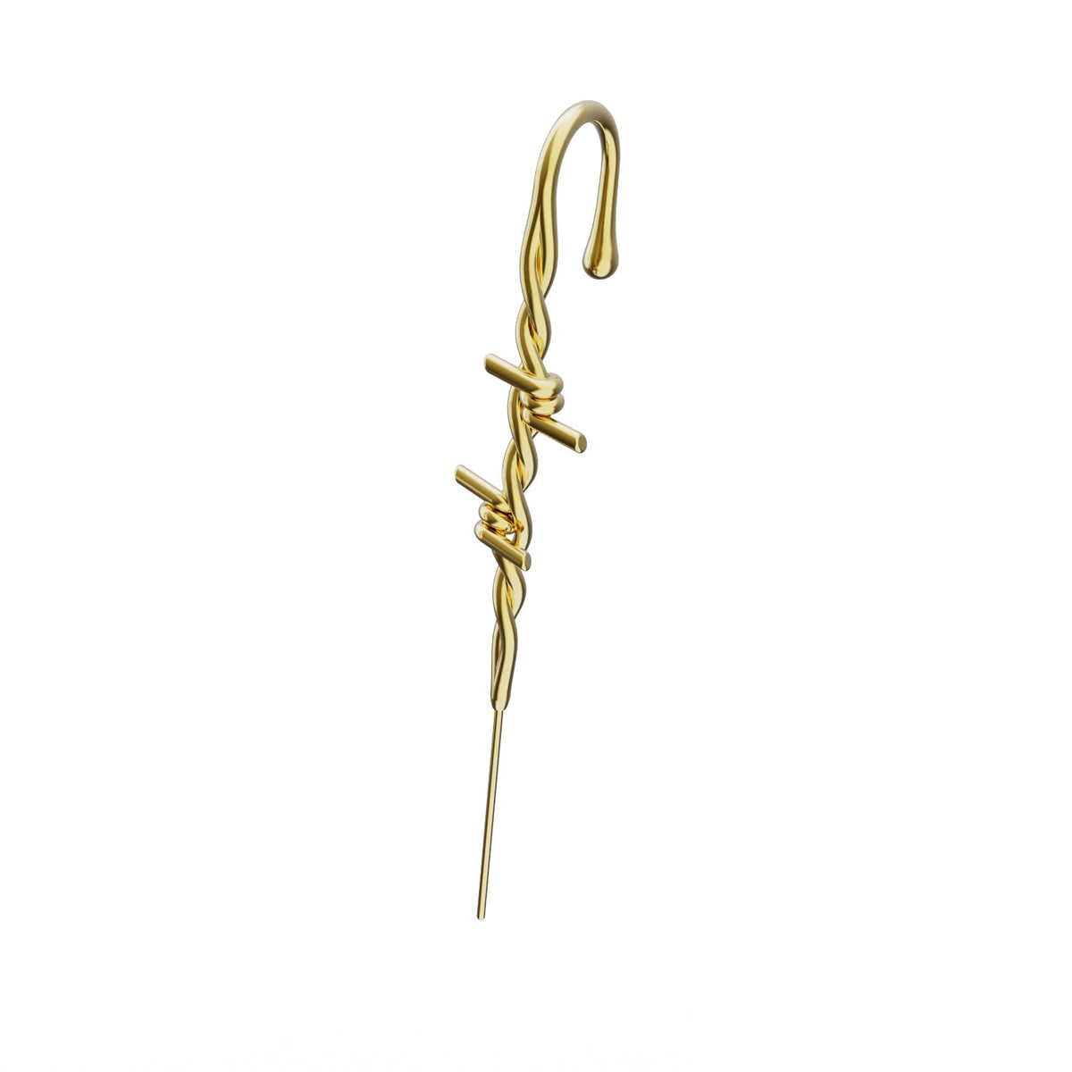 [Caution] ear cuff in gold, single