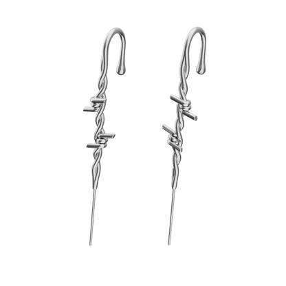[Caution] ear cuffs in silver, a pair