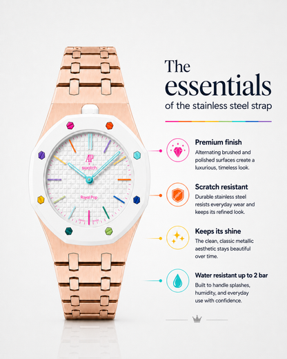 Royal Pop Rose Gold Bracelet | RIGHT version