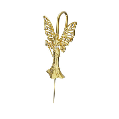Forrest Fairy ear cuff in gold, single