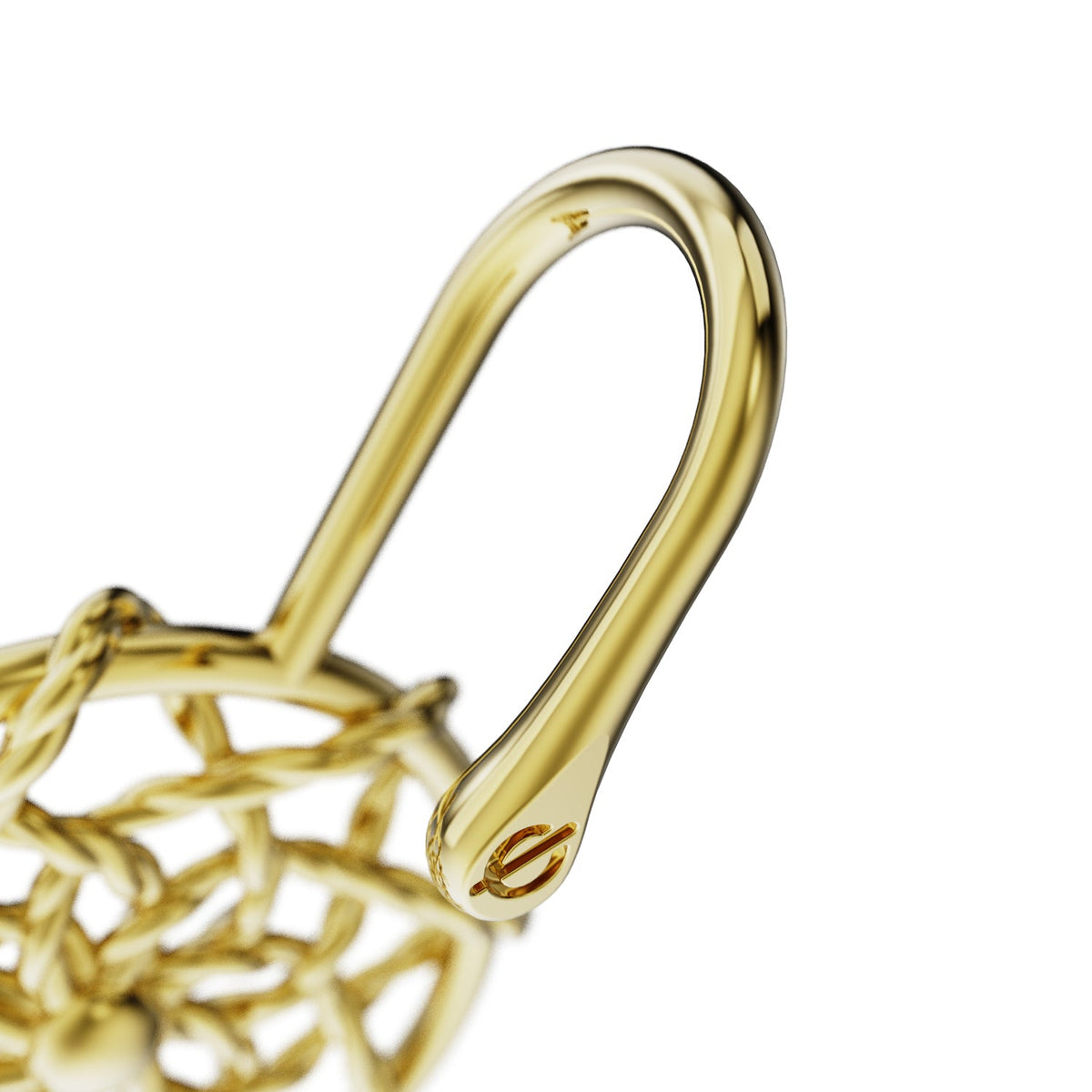 Dreamcatcher ear cuff, the hook that sits over the ear
