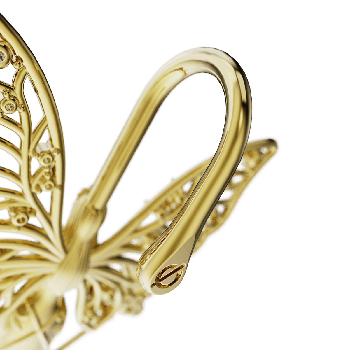Forrest Fairy ear cuff, detail of the design