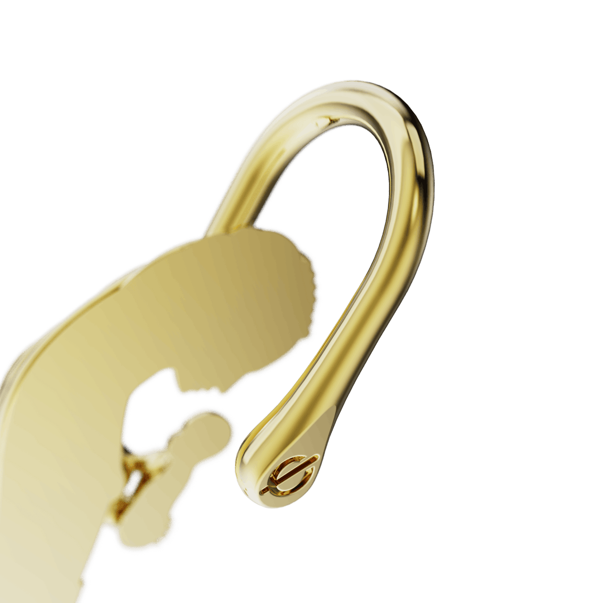 Motherhood ear cuff, detail of the design